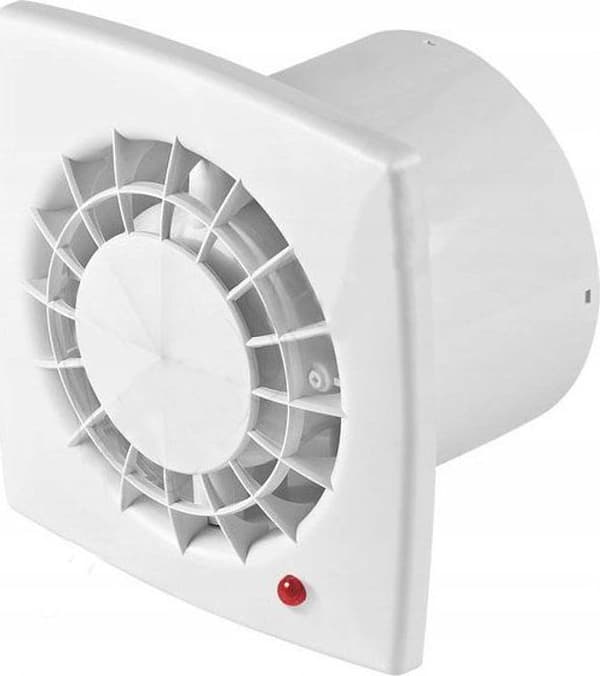 Badrumsfläkt - Awenta - WGB100H - 95m3/h - 13W - Fuktsensor Vit