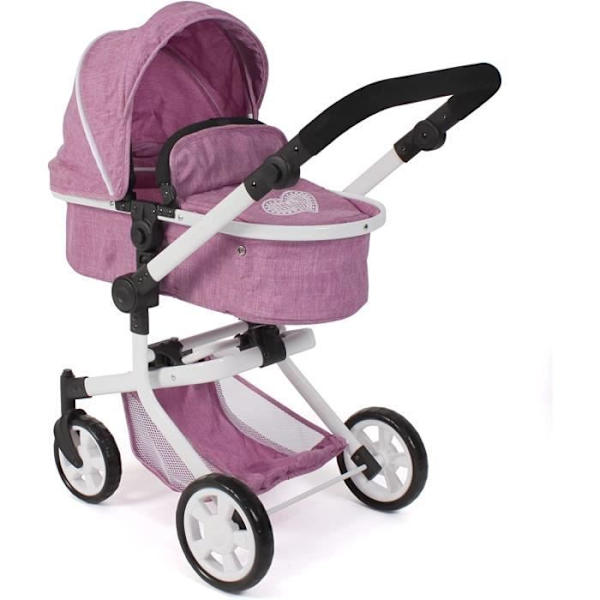 Bayer Chic 2000 595-62 2 i 1 kombovagn Mika Jean rosa Rosa