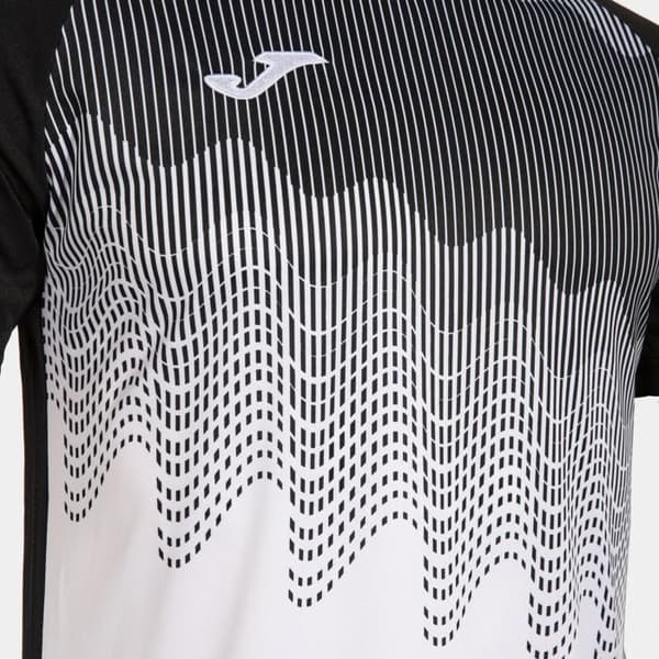 V-ringad tröja Joma Tiger VI - vit/svart vit/negro S
