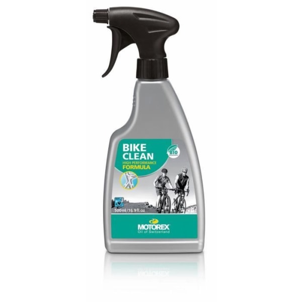 Motorex Bike Clean Spray - Cykelrengöringsspray - Grå/Grön - 500 ml