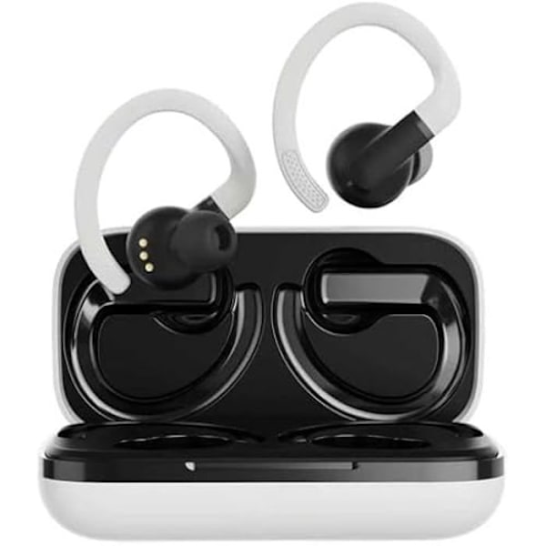 Hörlurar - CANYON - OnRun 11 Sport - True Wireless Stereo - Bluetooth 5.4 - Svettresistent Grå Vit