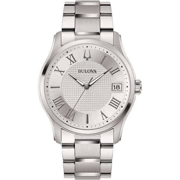 Klocka - Silverstål - Bulova - 96B391 Silver