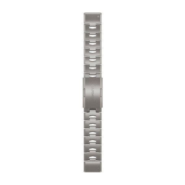 Klockarmband - Garmin - Quickfit 2 - Grå - Läder, metall, silikon - One size Grå