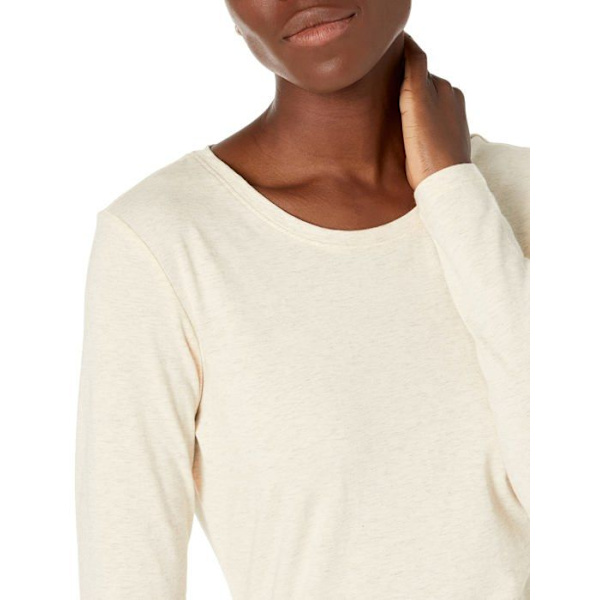 Essentials T-shirt - WAE45094FL18-Oat-M Havregryn Heather M