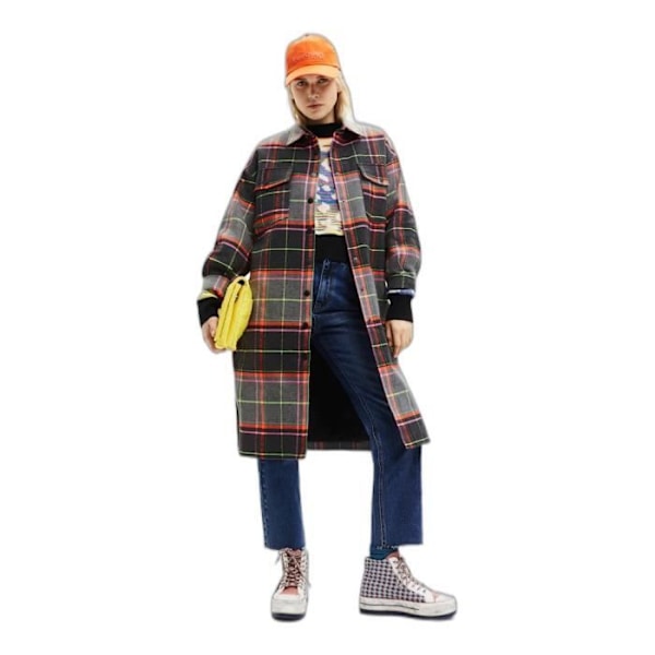 Kvinnjacka - Desigual - Kiev - Svart/grå - Elegant - Optimal komfort Svartgrå S