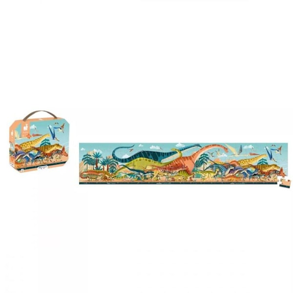 DINO - DINO PANORAMA PUZZEL Orange