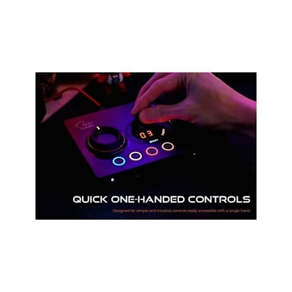 DAC och USB-förstärkare - Creative - Sound Blaster GC7 - Programmerbara kontroller - Super X-Fi - Högkvalitativt ljud