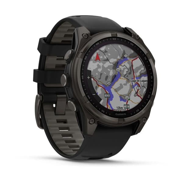 Montre GPS Garmin Fēnix® 8 Solar svart grå