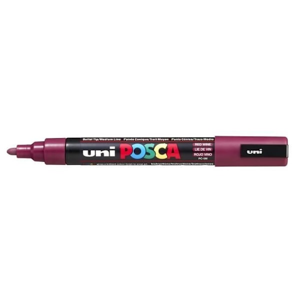 POSCA Conical Tip Marker Medium Wine Lees Bourgogne