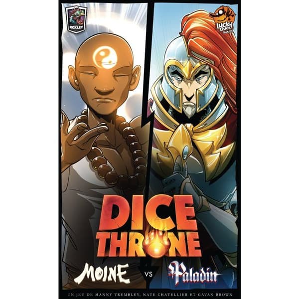 Dice Throne Säsong 1 - Munk vs Paladin Flerfärgad