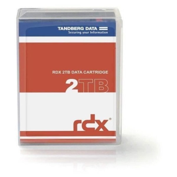 RDX QuikStor 8731-RDX hårddiskpatron - TANDBERG DATA - 2 TB - Extern - USB