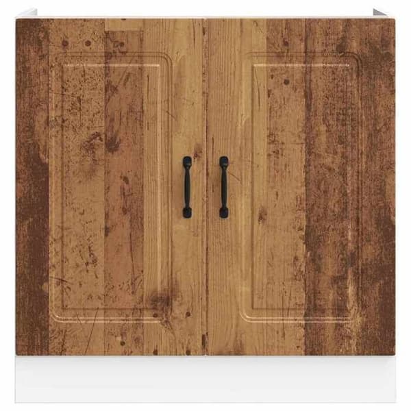 vidaXL Underskåp för diskho Kalmar svart 80x46x81,5 cm engineeringträ, köksunderskåp, köksunderskåp med 853455