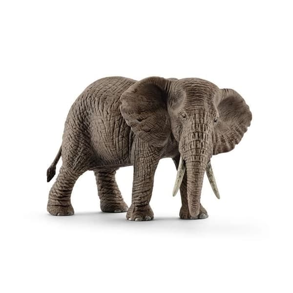 Figur - SCHLEICH - Afrikansk honaelefant - Grå - 3 år och uppåt - Inomhus Grå