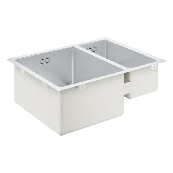 GROHE Undermonterad diskbänk K700 31577SD1 - Rostfritt stål Grå