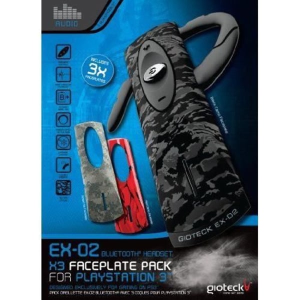 Accessoire - Gioteck - In2link - Playstation 3 - Modell EX2PS3-13-M2 - Färg Svart