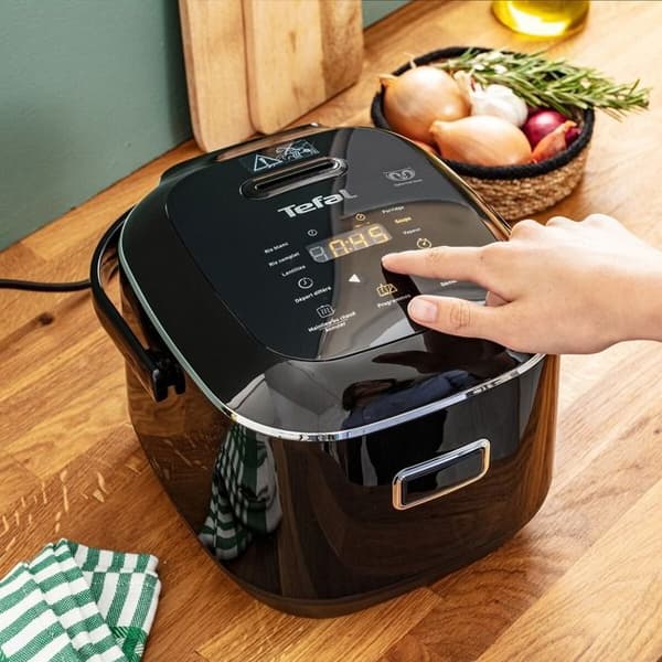 Tefal MINI FUZZY Compact riskokare - 7 program - RK6012F1 Svart