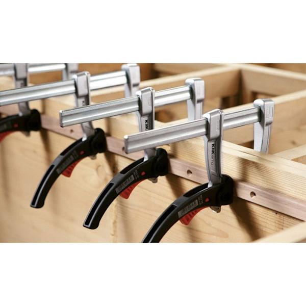 Lätt press - BESSEY - KLI40 - Snabbspännare 400mm - Käftar i magnesiumlegering - 1200 N