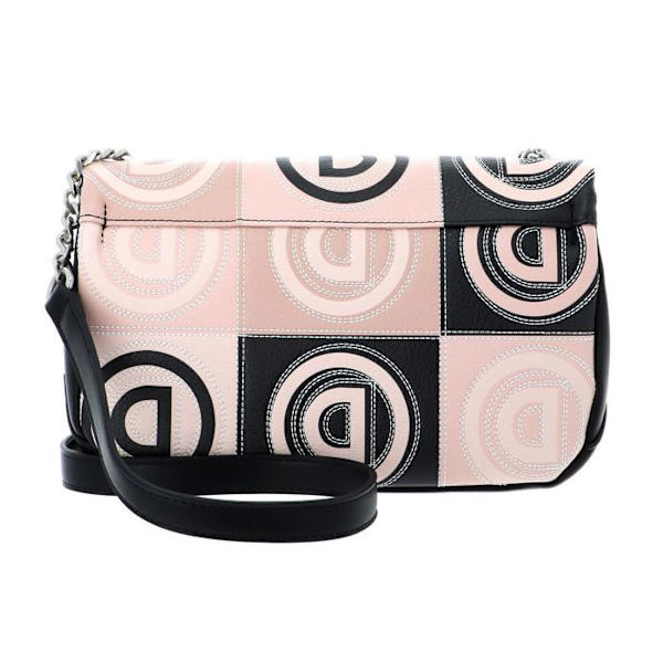 Axelväska - Desigual - Zurich - Beige - 100% polyuretan - 465 g beige, svart, röd