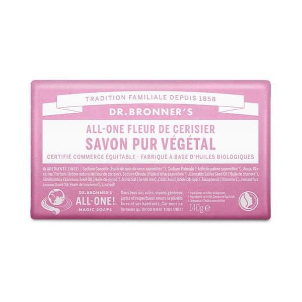 DR. BRONNERS - Körsbärsblomssåpa 140 g