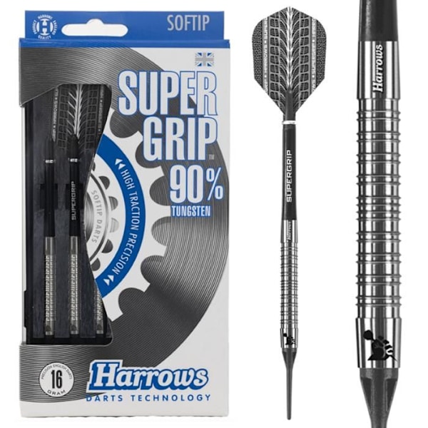 Dart HARROWS nylon SUPERGRIP 90% TUNG 18 GR