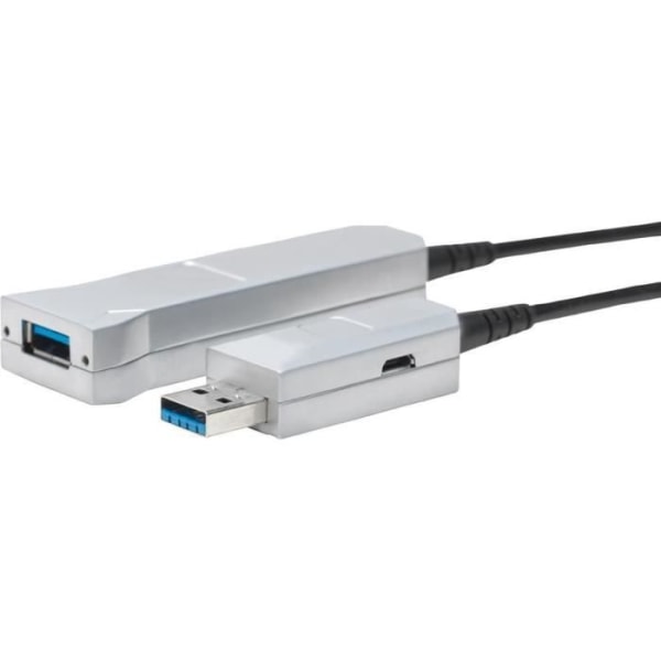 USB 3.0 KABEL A - A M - F 20 M OPTISK FIBERKABEL 5GBPS USB 3.1 GEN 1