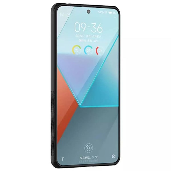 Fodral till Xiaomi Redmi Note 13 Pro 5G / Poco X6 - Nillkin Super Frosted Shield Pro - Svart svart