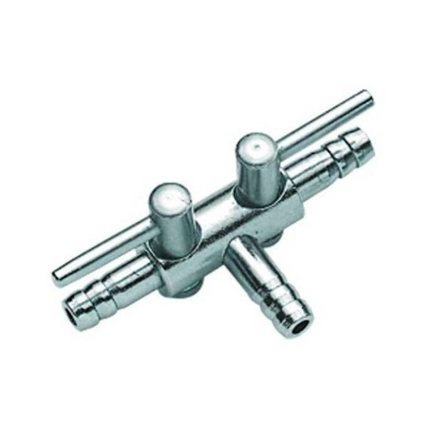 Luftkran - Hobby - 2 rör - Metall - Silver - Inomhus silver-