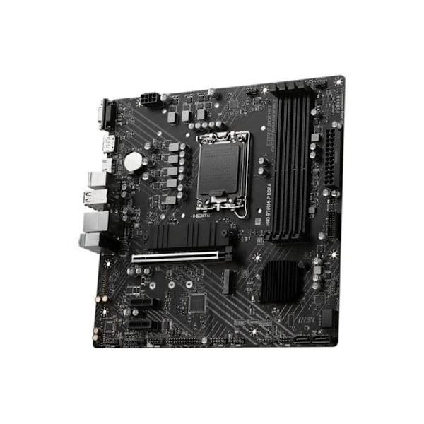 Moderkort - MSI - PRO B760M-P - Sockel LGA1700 - DDR5 - Wi-Fi 6E