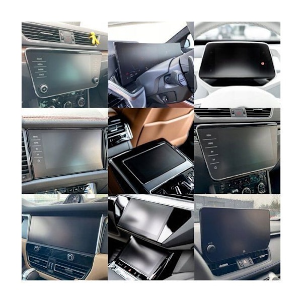 Grizzglass Foliapour skärmskydd för Range Rover Evoque 2019-2023