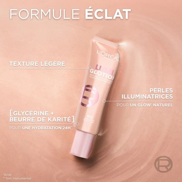 L'Oréal Paris Radiance Highlighting Fluid Lumi Glotion Medium Radiance 40ml 903 Medium glans