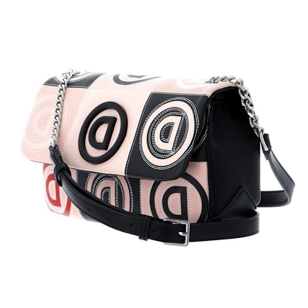 Axelväska - Desigual - Zurich - Beige - 100% polyuretan - 465 g beige, svart, röd