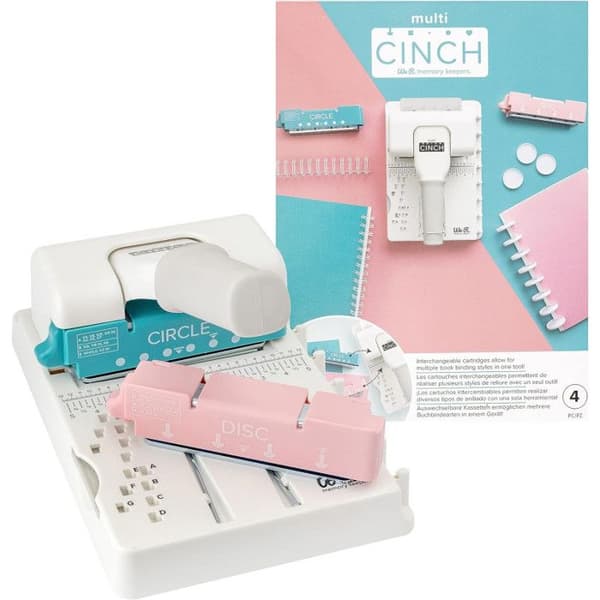 Bindningsmaskin - Scrapbooking - Multi Cinch - We R Memory Keepers Flerfärgad