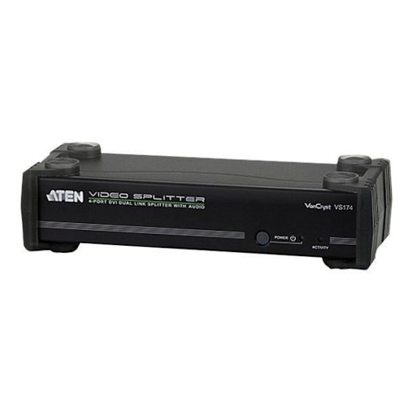 ATEN VS174 DVI VIDEO & AUDIO SPLITTER 4 USCITE â € ¦