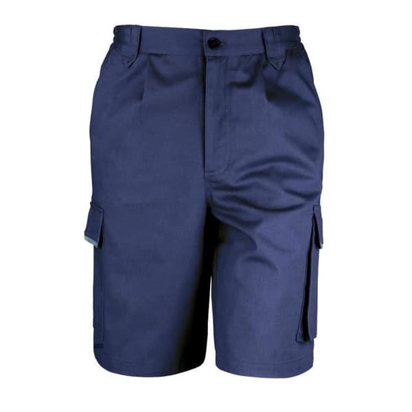 Korta arbetsbyxor Action Work Guard Result - Mörkblå marinblå jag