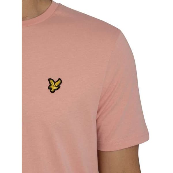 T-shirt med logotyp - Lyle & Scott Ros jag