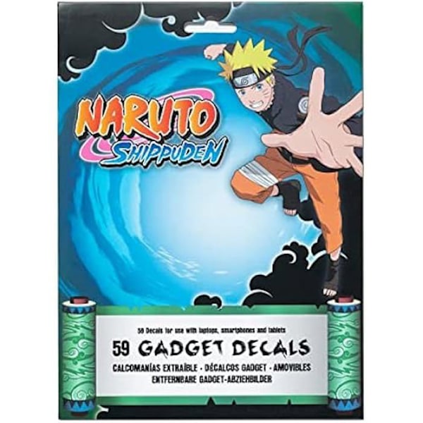 Naruto Shippuden Stickers - Grupo Erik - Set med 59 - För bärbar dator, smartphone, surfplatta