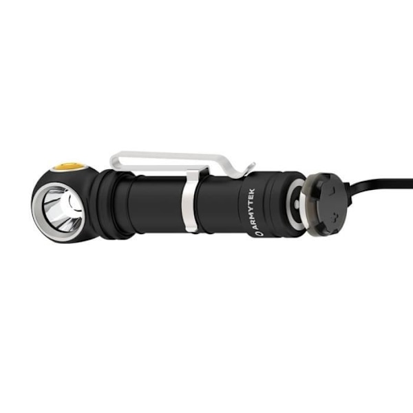 Ficklampa - ARMYTEK - Wizard C2 Pro Max LR - 3870 lm - Uppladdningsbar - 400 m räckvidd Vit