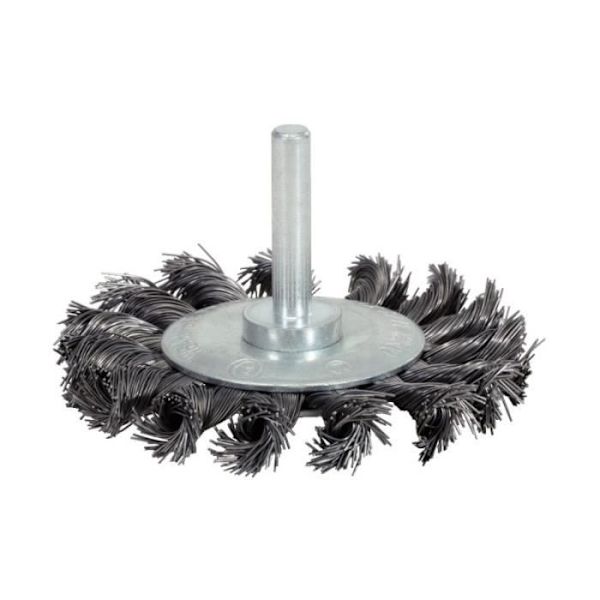 KS TOOLS 340.0039 Tvinnad stålborste 0,5 mm, Ø 75 mm