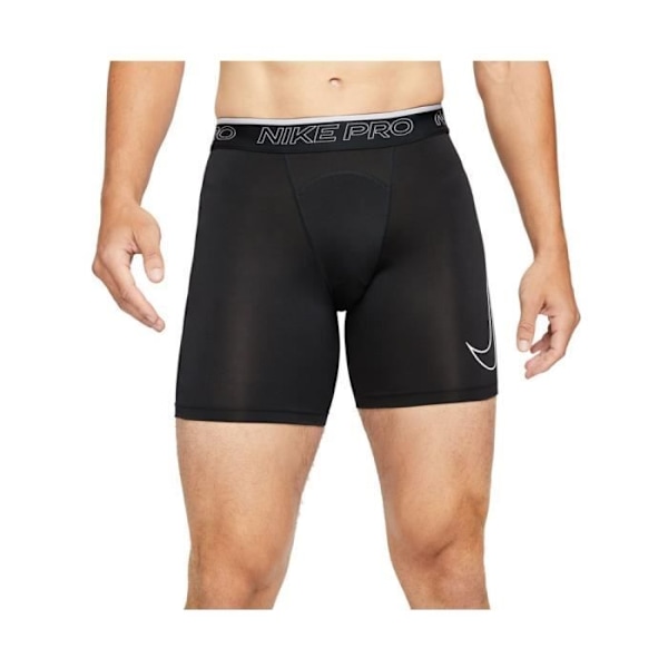 Nike Pro Drifit Athletic Shorts för män för män - Svart Slim Fit Svart S