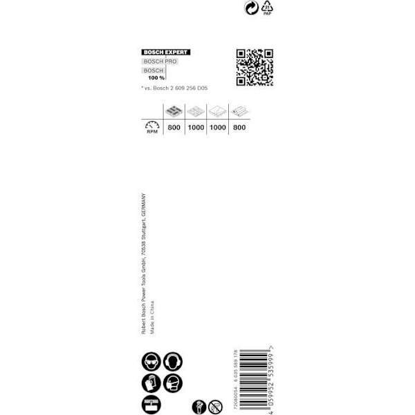 Borrkrona - Bosch - EXPERT Byggmaterial - Ø 22 mm - Lång hållbarhet - För hårda material