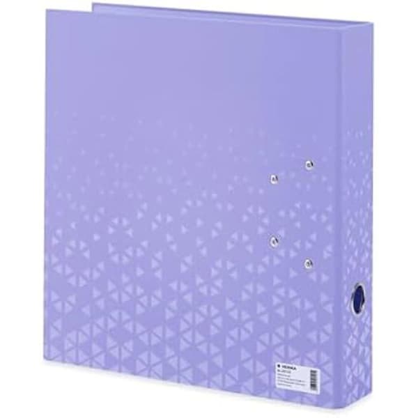 Ringpärmar - HERMA - A4 - Lila kartong - Spakmekanism - 70 mm bredd Violett