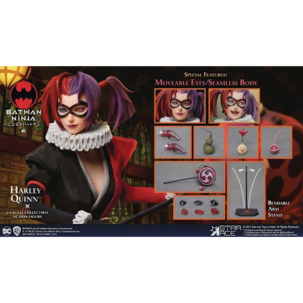 Star - SA0101 - Ace Toys - Batman Ninja Harley Quinn 1/6 Coll Action Figure Deluxe Version (Net)