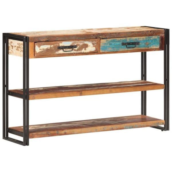 vidaXL Buffé 120x30x75 cm Återvunnet trä 321804