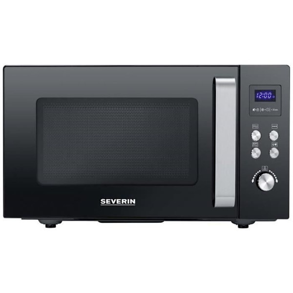 Mikrovågor - Severin - MW 7763 - 900 W - Grillfunktion - Svart i rostfritt stål
