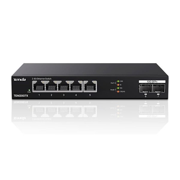 Switch - hub ethernet - injektor Tenda - TEM2007X