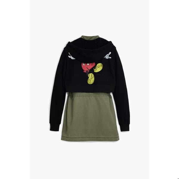 Damjacka Desigual Mouse - khaki caqui M