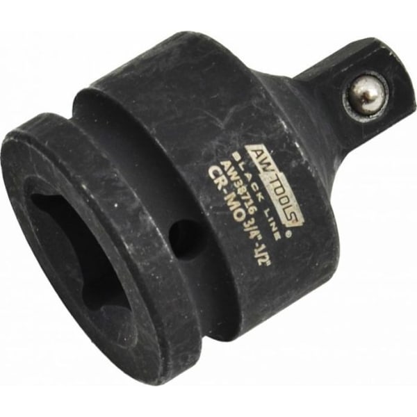 Embout för skruvmejsel - skruvmejselhuvud Awtools - AW38716BL - 3/4'' TILL 1/2'' IMPAKTREDUKTION SVART LINJE