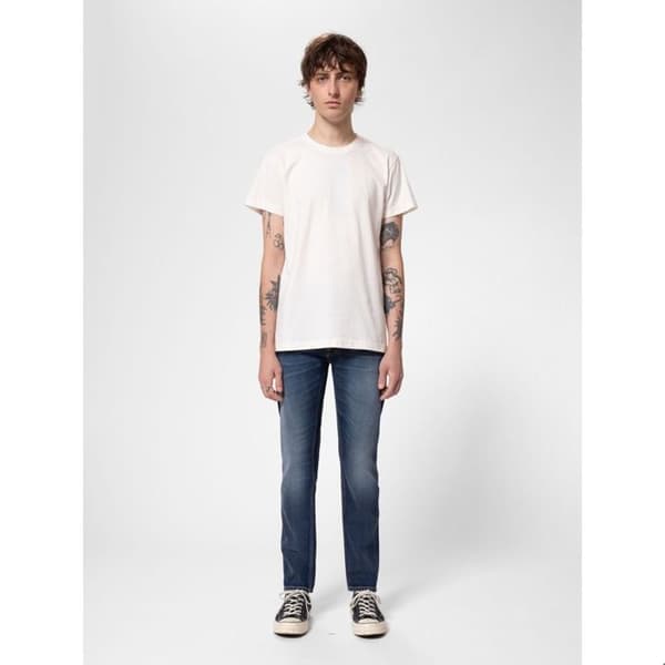 Jeans Nudie Jeans Lean Dean - hav hav 30/32