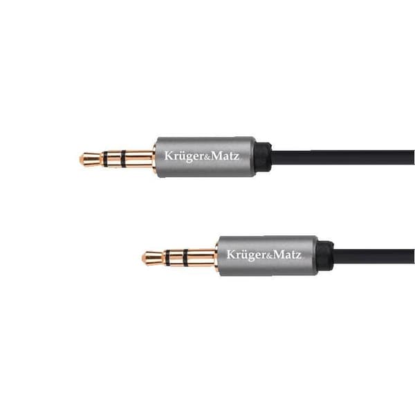 Ljudkabel Jack 3,5 mm - Jack 3,5 mm Kruger&Matz Basic | 3m | Stereo Hane-Hane