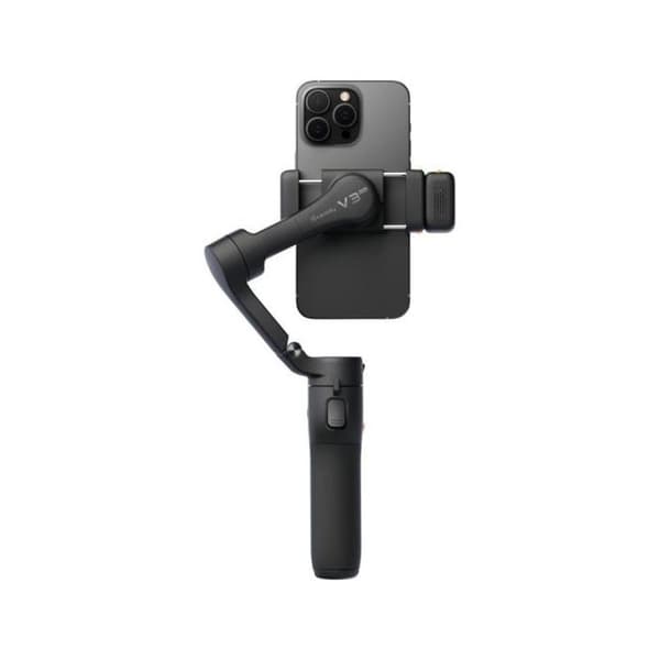 Hohem HPG-V3U kamerastabilisator för smartphone Bluetooth 5.2 motoriserad svart nigga